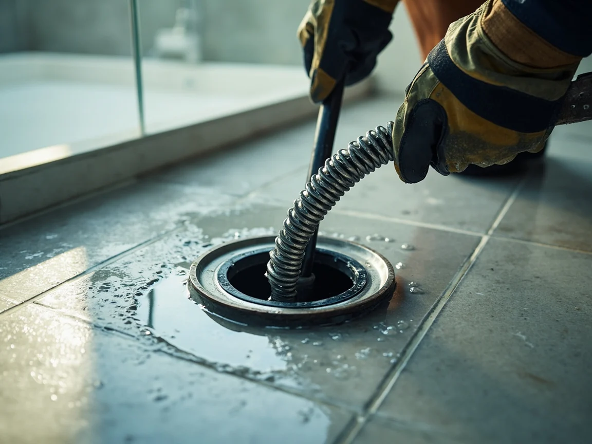 D&eacute;bouchage Douche &middot; image &agrave; la une