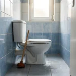 WC Bouch&eacute; qui d&eacute;borde &mdash; WC Bouch&eacute; qui d&eacute;borde &agrave; Saint-Leu-la-For&ecirc;t (95320) &middot; image &agrave; la une