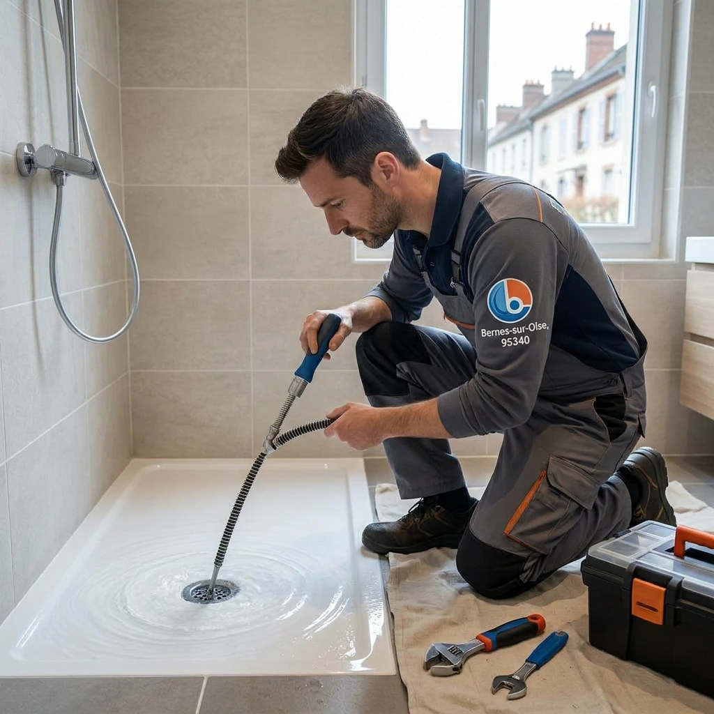 D&eacute;bouchage Douche &middot; image &agrave; la une