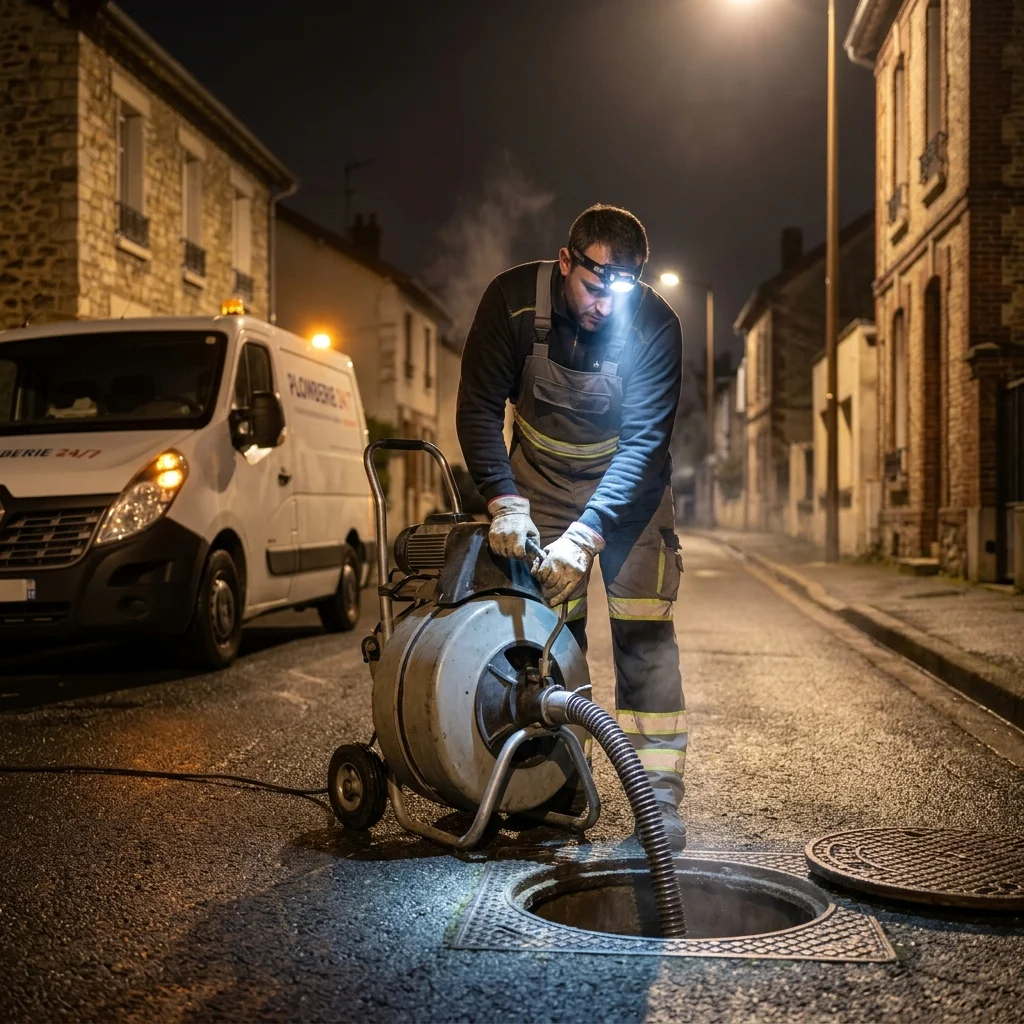 Urgence D&eacute;bouchage nuit &middot; image &agrave; la une