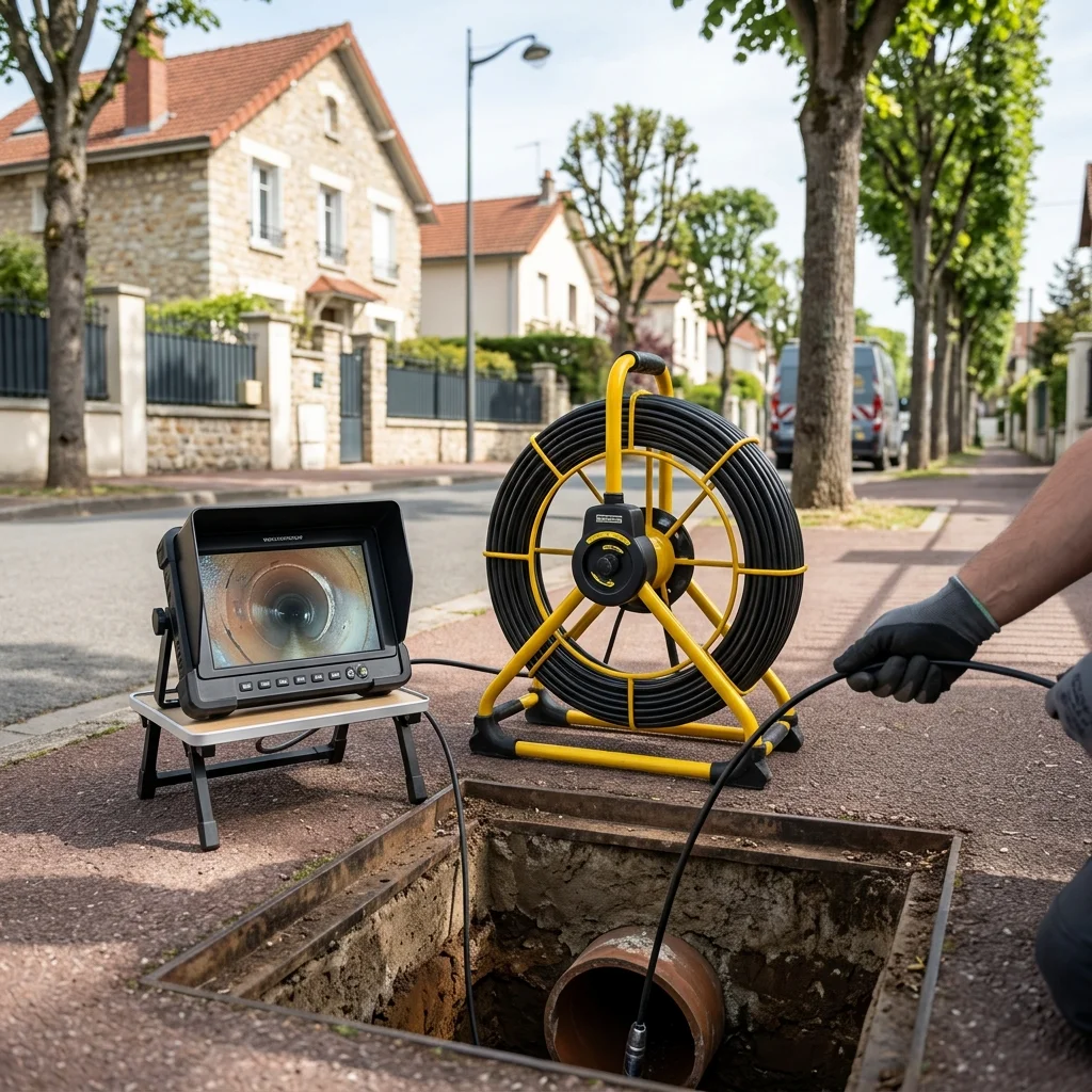 Inspection Cam&eacute;ra canalisation &middot; image &agrave; la une