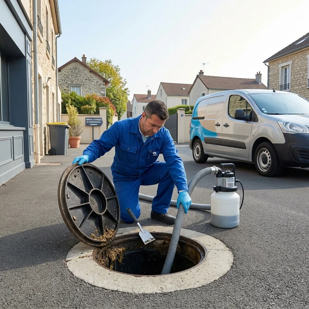 Nettoyage Bac &agrave; graisse &middot; image &agrave; la une