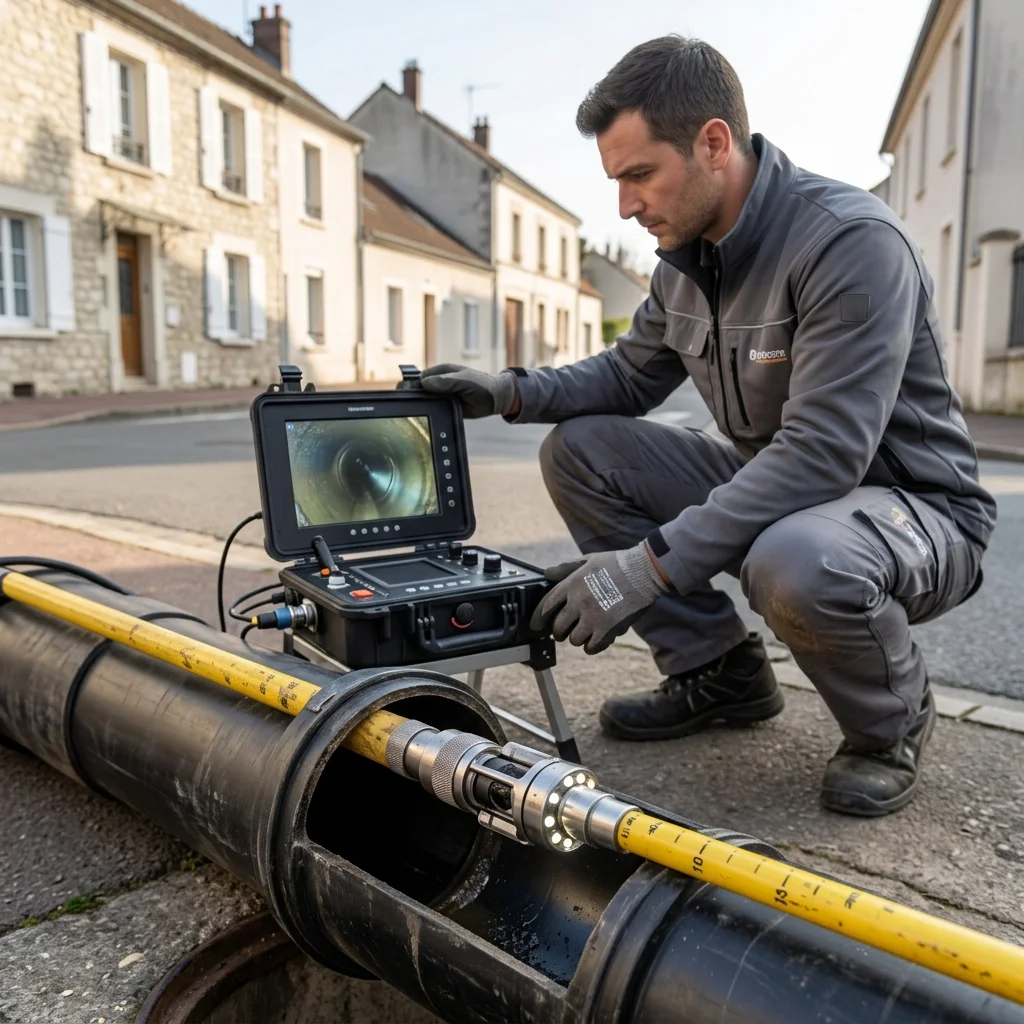 Inspection Cam&eacute;ra canalisation &middot; image &agrave; la une