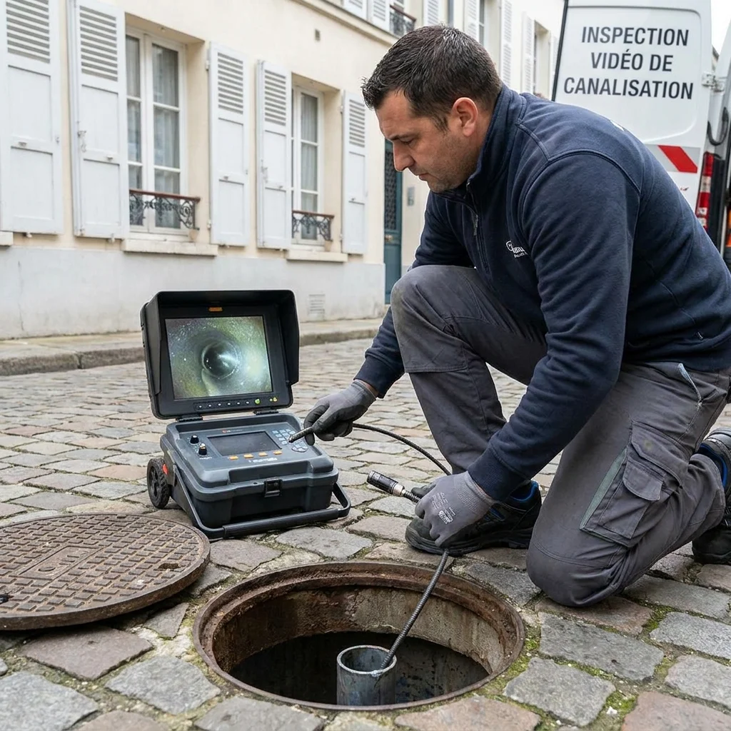 Inspection Cam&eacute;ra canalisation &middot; image &agrave; la une