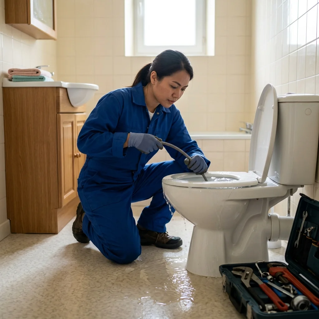 WC Bouch&eacute; qui d&eacute;borde &middot; image &agrave; la une