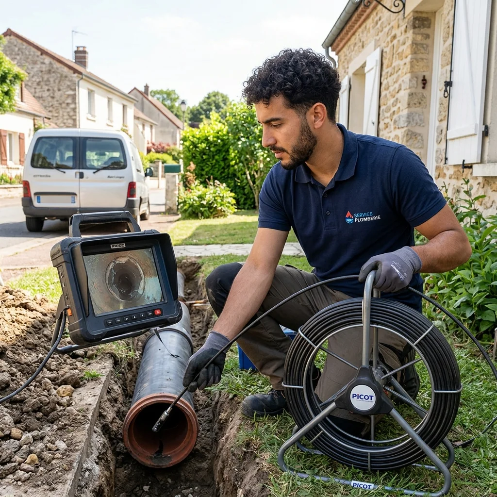 Inspection Cam&eacute;ra canalisation &middot; image &agrave; la une