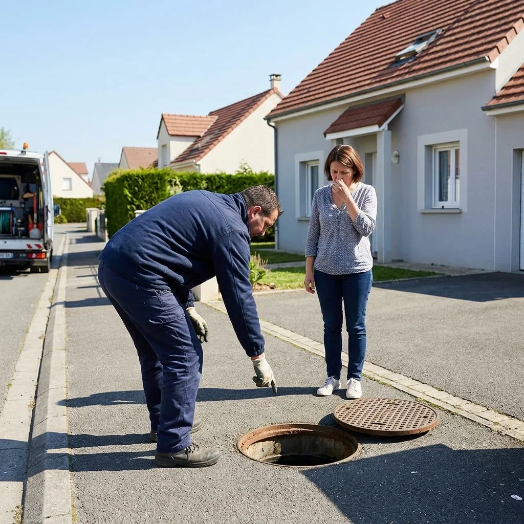 Odeur &Eacute;gout maison &middot; image &agrave; la une