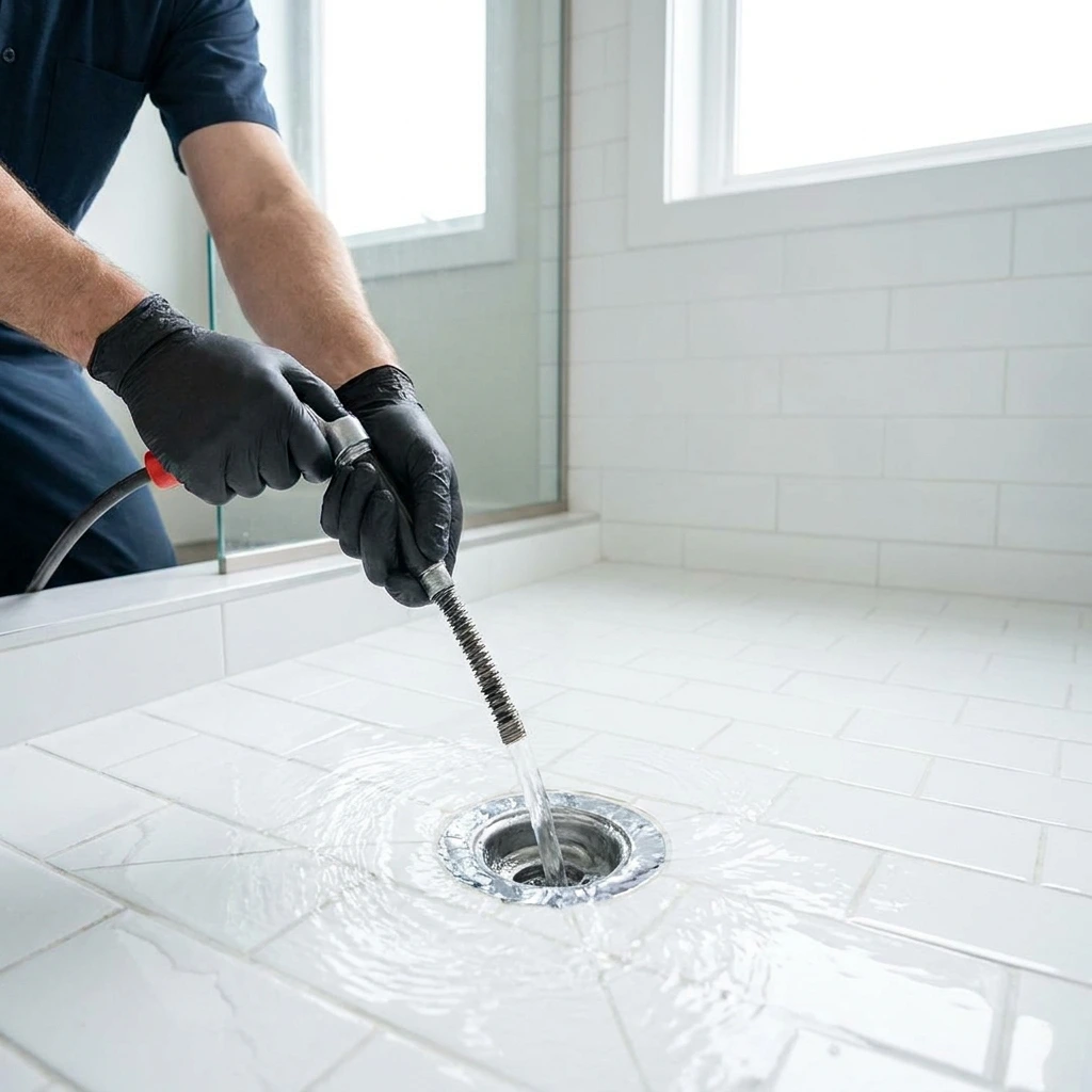 D&eacute;bouchage Douche &middot; image &agrave; la une