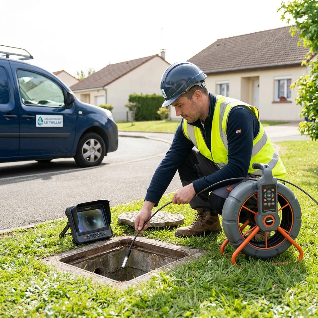 Inspection Cam&eacute;ra canalisation &middot; image &agrave; la une