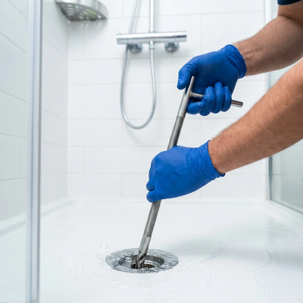 D&eacute;bouchage Douche &middot; image &agrave; la une