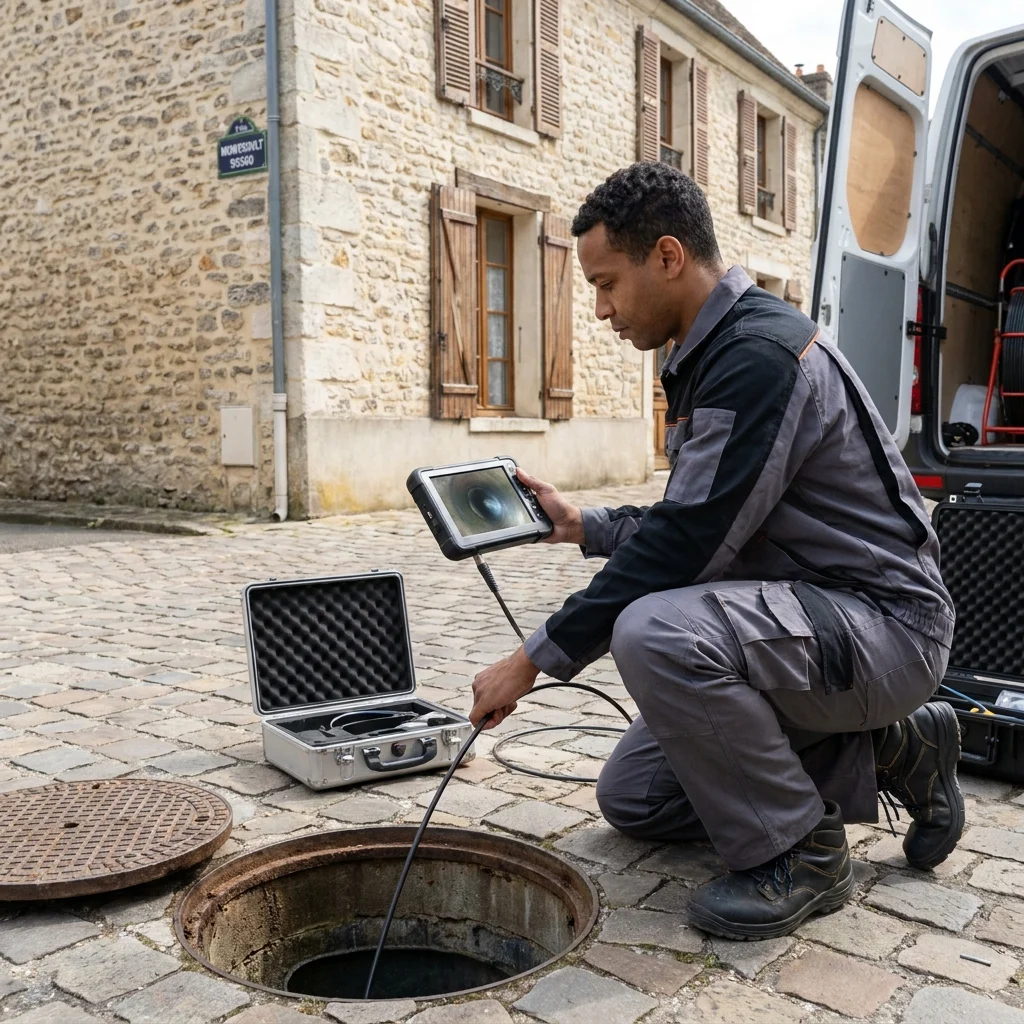 Inspection Cam&eacute;ra canalisation &middot; image &agrave; la une