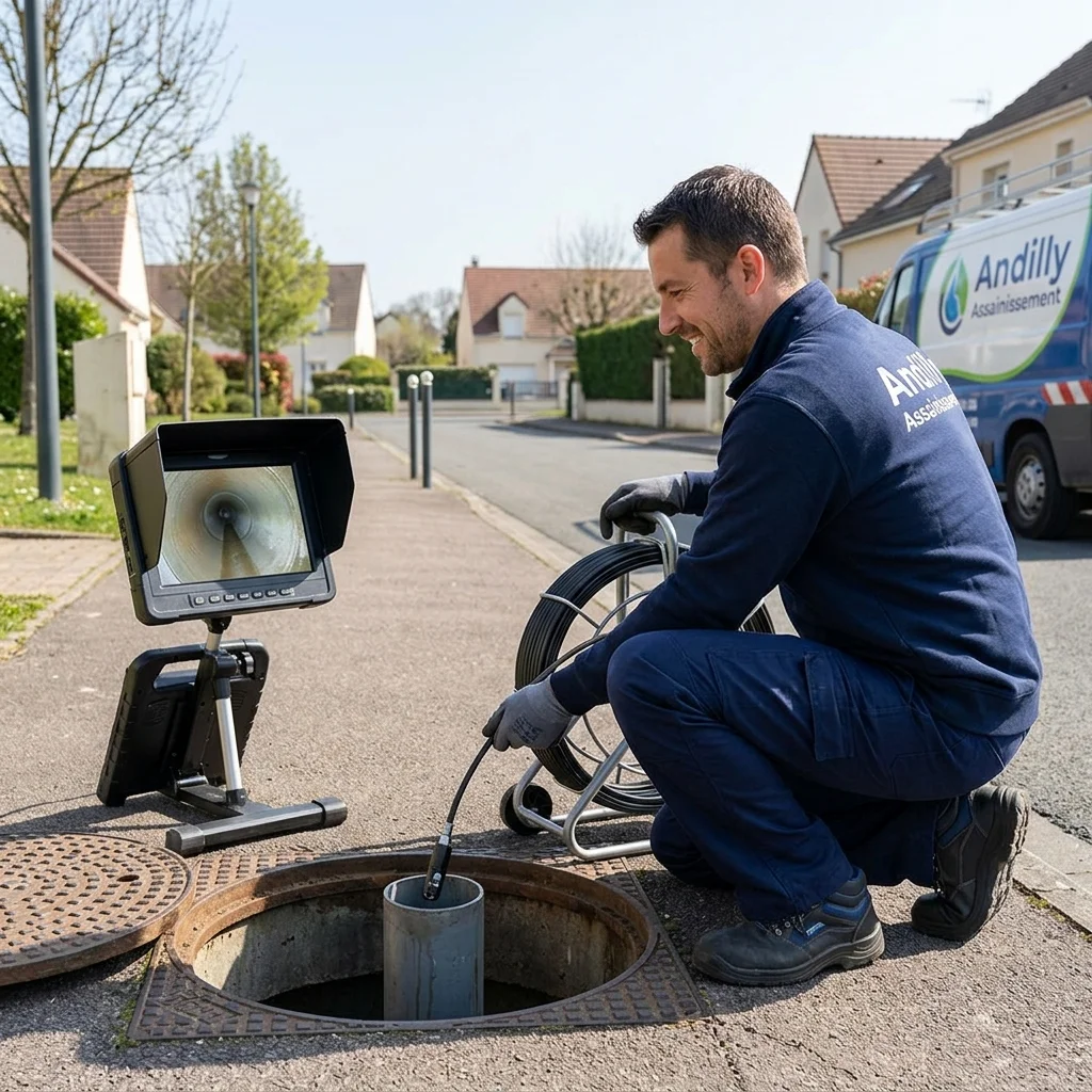 Inspection Cam&eacute;ra canalisation &middot; image &agrave; la une