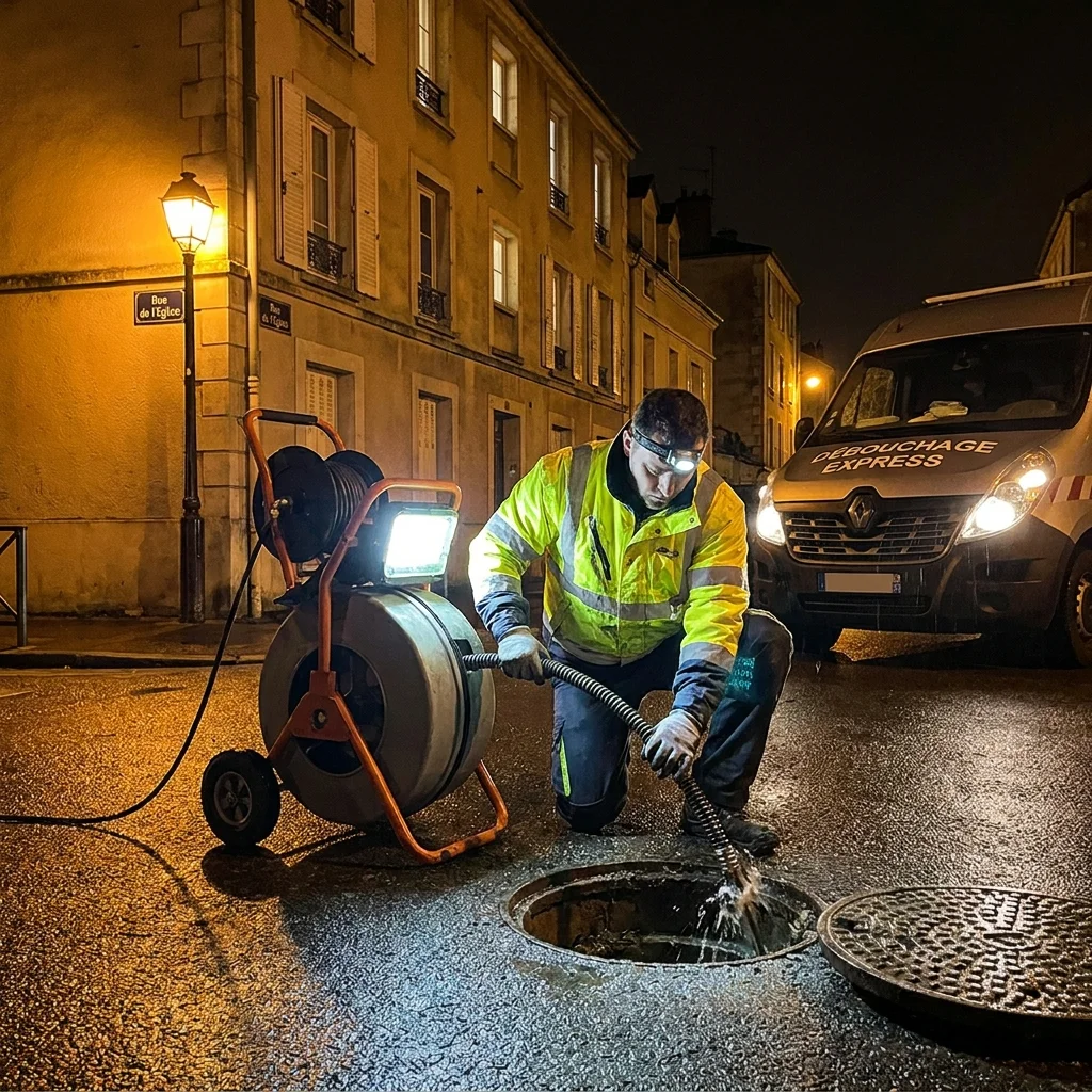 Urgence D&eacute;bouchage nuit &middot; image &agrave; la une