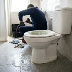 WC Bouch&eacute; qui d&eacute;borde &mdash; WC Bouch&eacute; qui d&eacute;borde &agrave; Andilly (95580) &middot; image &agrave; la une