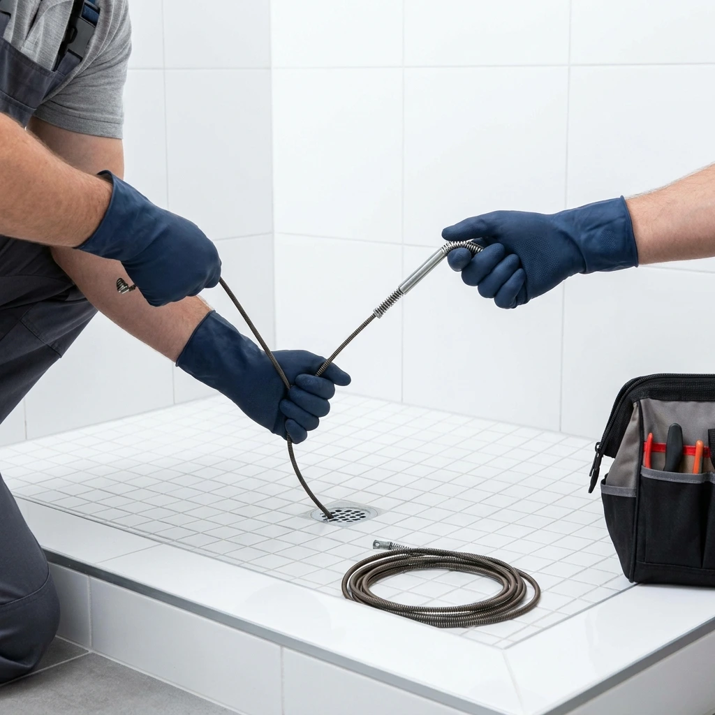 D&eacute;bouchage Douche &middot; image &agrave; la une