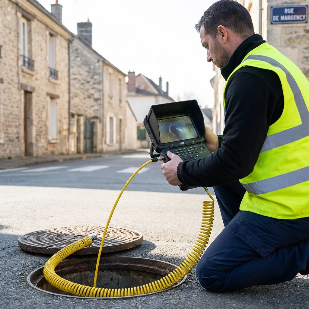 Inspection Cam&eacute;ra canalisation &middot; image &agrave; la une