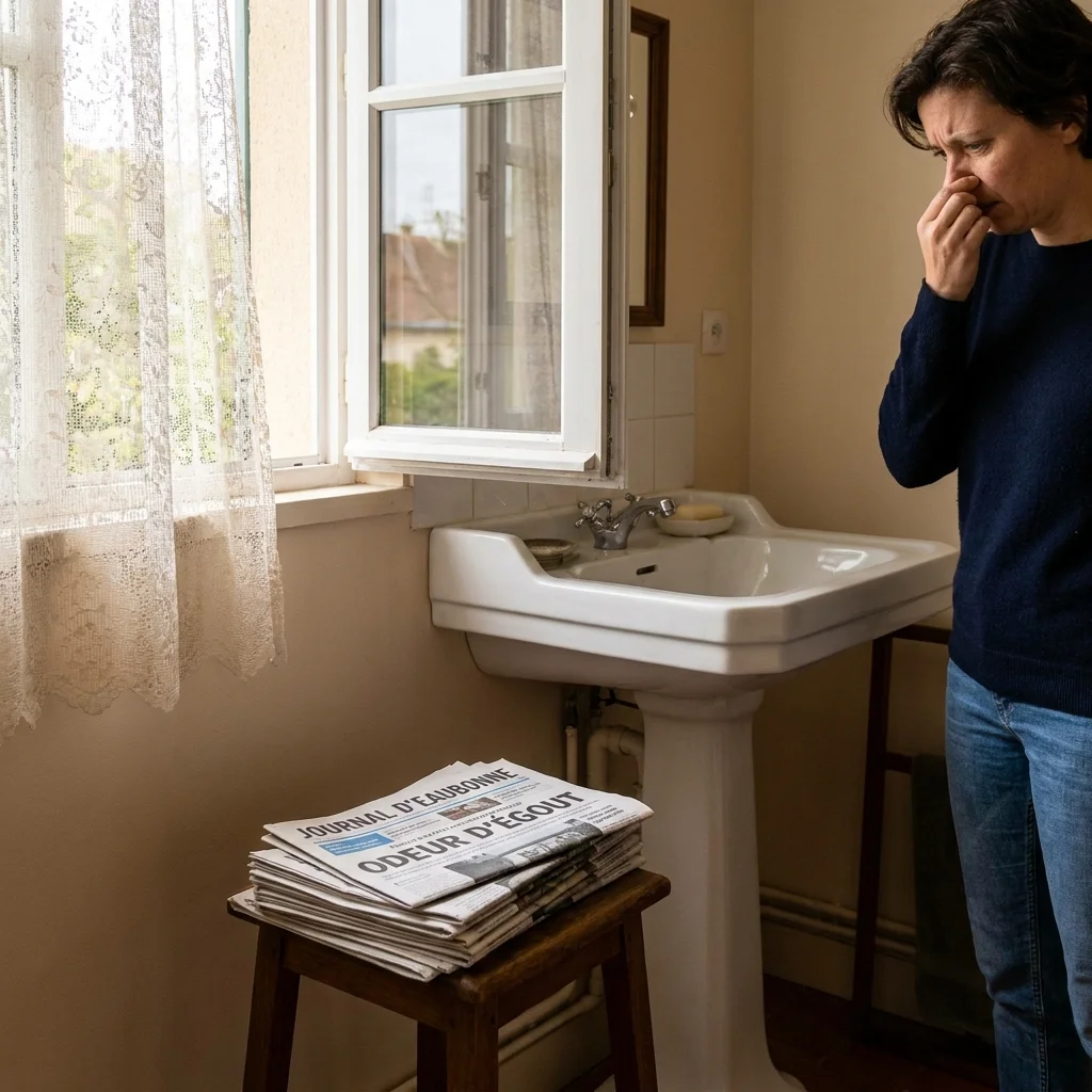 Odeur &Eacute;gout maison &middot; image &agrave; la une