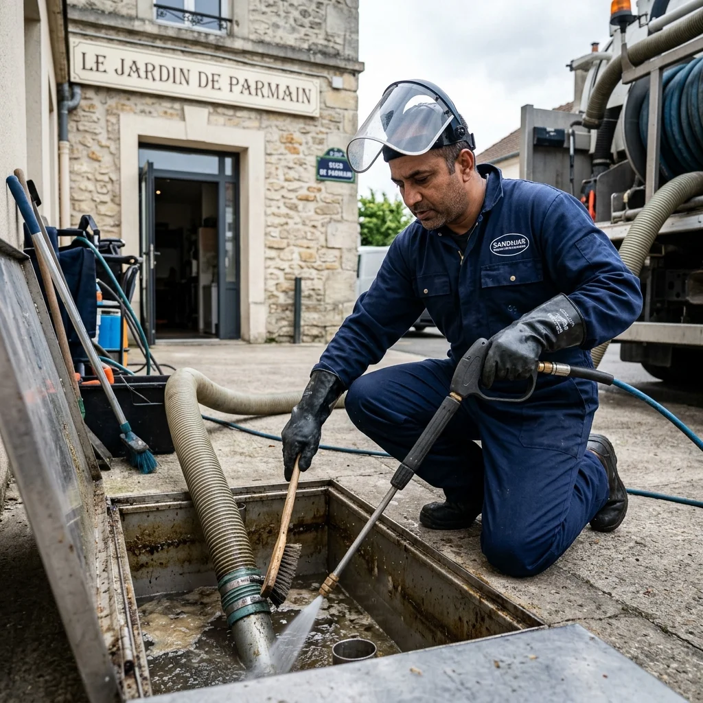 Nettoyage Bac &agrave; graisse &middot; image &agrave; la une
