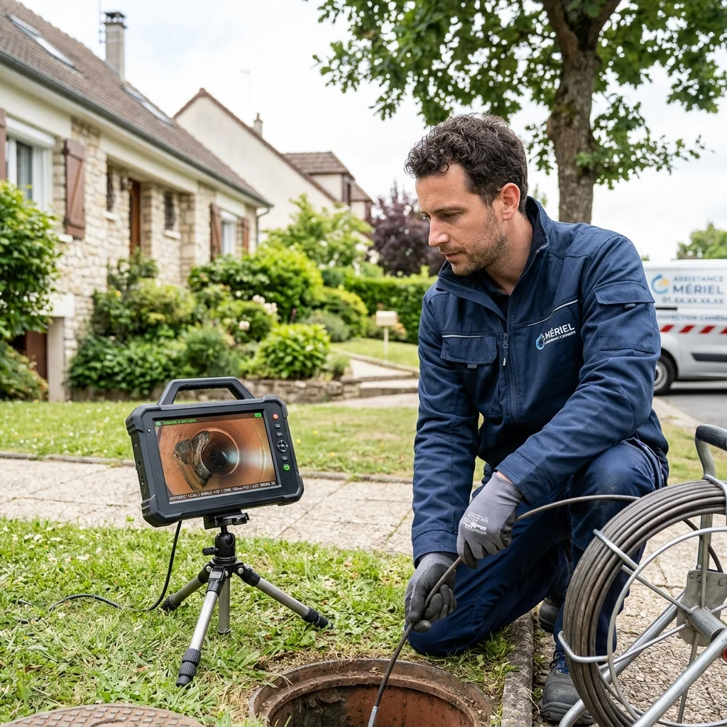 Inspection Cam&eacute;ra canalisation &middot; image &agrave; la une