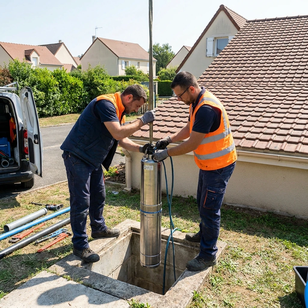 Installation Pompe de Relevage &middot; image &agrave; la une