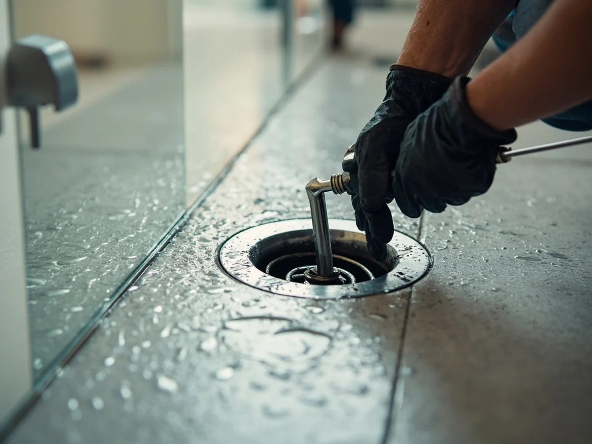 D&eacute;bouchage Douche &middot; image &agrave; la une