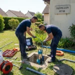 Installation Pompe de Relevage &mdash; Installation Pompe de Relevage &agrave; Fr&eacute;pillon (95740) &middot; image &agrave; la une
