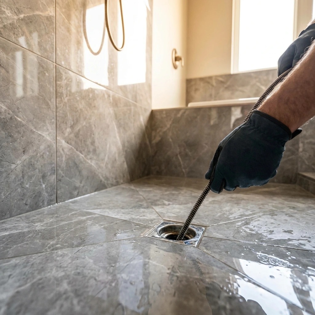 D&eacute;bouchage Douche &middot; image &agrave; la une