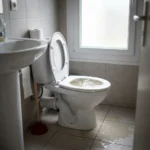 WC Bouch&eacute; qui d&eacute;borde &mdash; WC Bouch&eacute; qui d&eacute;borde &agrave; Bruy&egrave;res-sur-Oise (95820) &middot; image &agrave; la une